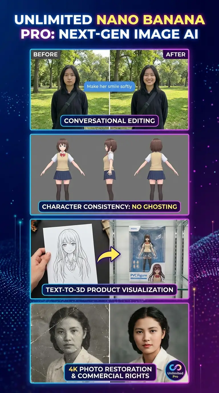 Banana AI Model Features